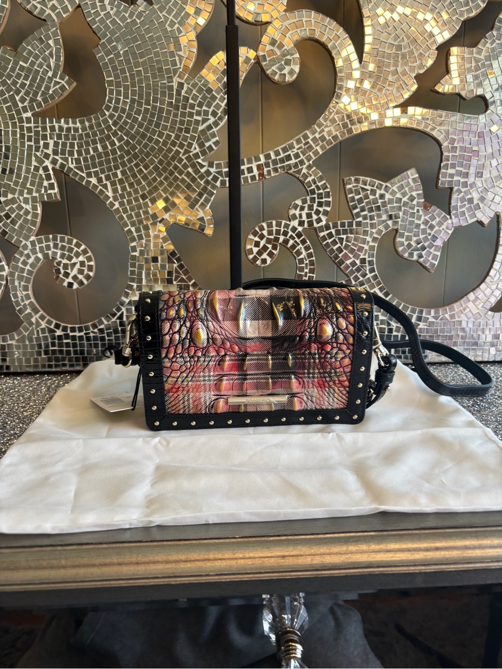 ⭐️Brahmin Minuette Multi‎ Merryweather Leather Crossbody